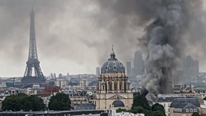 بالفيديو والصور: إنفجار كبير في باريس..