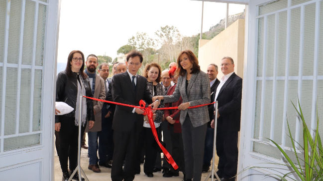 افتتاح مركز لتصنيع الأطراف الاصطناعية في SCALE بحضور السفير الياباني ونورا جنبلاط