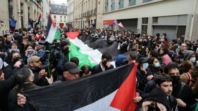 مسيرة في لندن دعماً لغزة